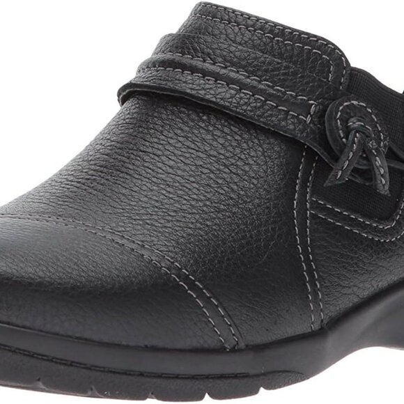 Women's Leather Loafer Size 8.5 Slip-On Comfort TPR Sole for Work or Play - Picture 1 of 6